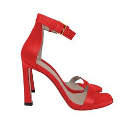 Stuart Weitzman: Красные сандалии 