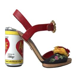 Dolce & Gabbana: Многоцветные сандалии 