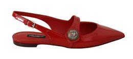 Dolce & Gabbana: Красные туфли 