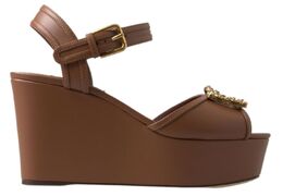 Dolce & Gabbana: Коричневые туфли 