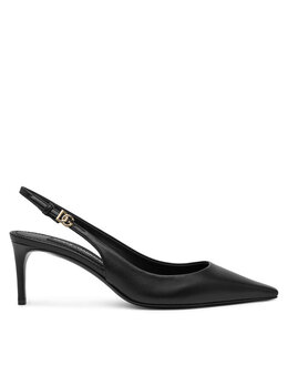 Dolce&Gabbana: Чёрные сандалии 
