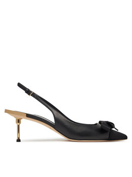 Elisabetta Franchi: Чёрные сандалии 