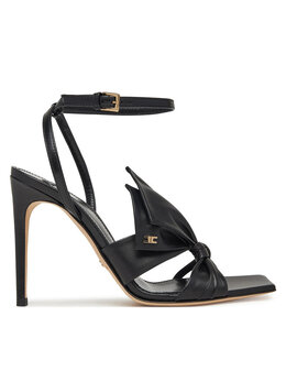 Elisabetta Franchi: Чёрные сандалии 