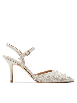 Stuart Weitzman: Белые сандалии 