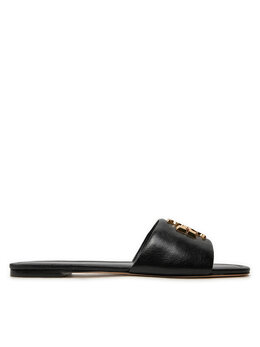 Tory Burch: Чёрные сабо  Eleanor