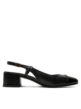 Tory Burch: Чёрные сандалии 