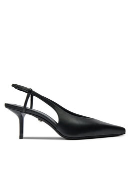 Max Mara: Чёрные сандалии 