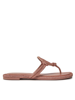 Tory Burch: Розовые шлёпанцы  Miller