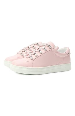 Jimmy Choo: Розовые кеды 