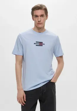Tommy Hilfiger: Голубая футболка 