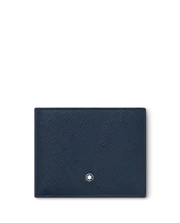 MONTBLANC: Синий кошелёк 
