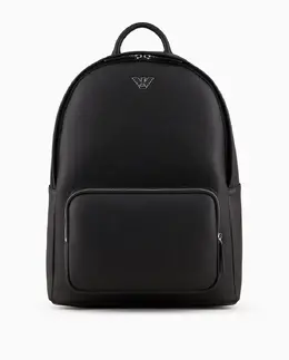Emporio Armani: Чёрный рюкзак 