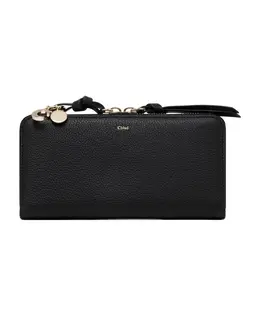 Chloé: Чёрный кошелёк  Alphabet