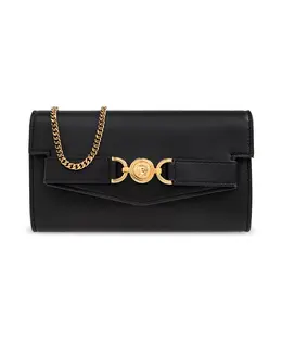 Versace: Чёрный кошелёк 