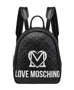 Moschino: Чёрный рюкзак 