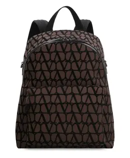 Valentino: Коричневый рюкзак 