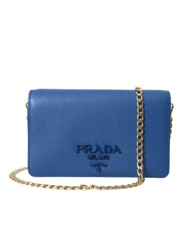 Prada: Синий кошелёк 