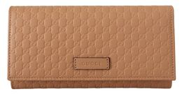 Gucci: Коричневый кошелёк 