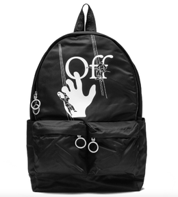 Off-White: Чёрный рюкзак 