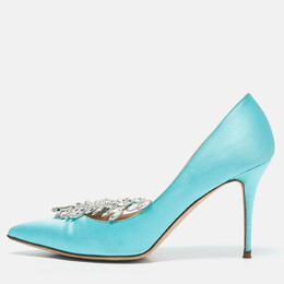 Manolo Blahnik: Голубые туфли 