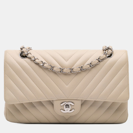 Chanel: Бежевая сумка 