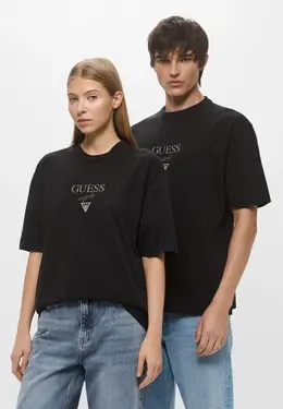 Guess: Чёрная футболка 