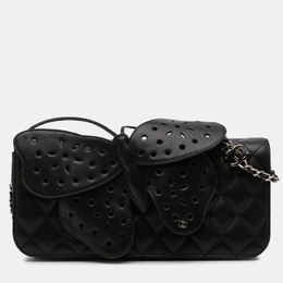 Chanel: Чёрный клатч 