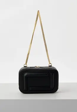 Lancel: Чёрная сумка 