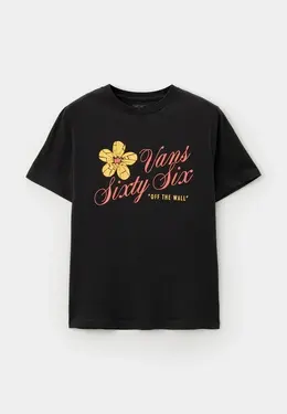 Vans: Чёрная футболка 