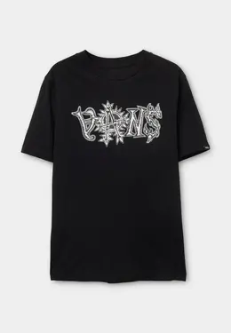 Vans: Синяя футболка 