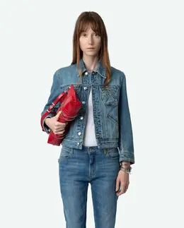 Zadig & Voltaire: Джинсовая куртка 