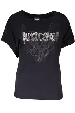 Just Cavalli: Чёрная футболка 