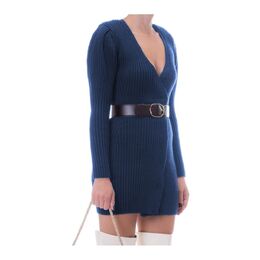 Elisabetta Franchi: Синее платье 