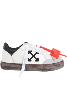 Off-White: Белые кроссовки 