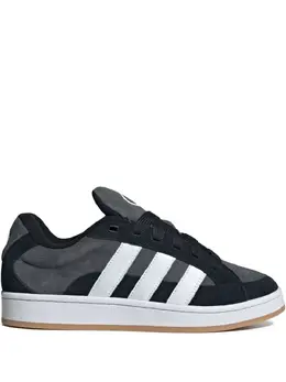 adidas: Тёмные кроссовки  Campus