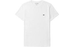 Lacoste: Голубая футболка 