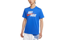 Nike: Синяя футболка 