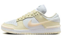 Nike: Белые кроссовки  Dunk Low