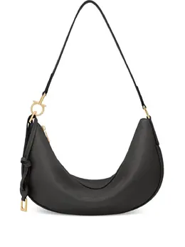 Ferragamo: Чёрная сумка 