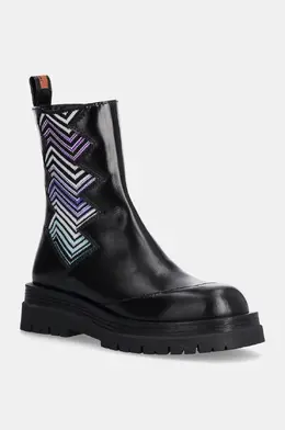 Missoni: Чёрные ботинки 