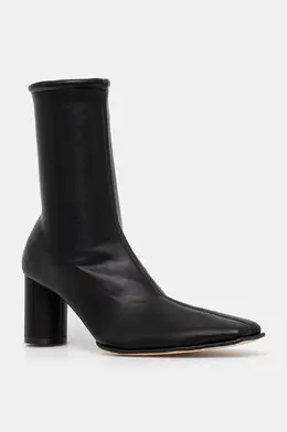 MM6 Maison Margiela: Чёрные ботинки 