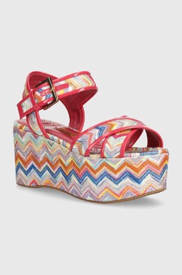 Missoni: Многоцветные босоножки 