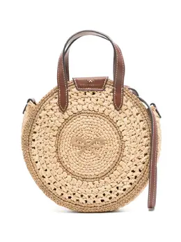 Anya Hindmarch: Бежевая сумка 