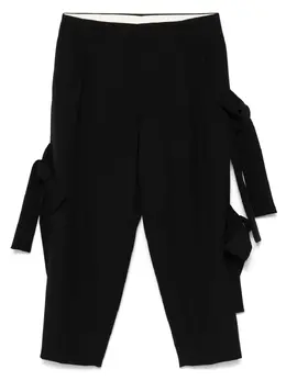 Comme des Garçons Homme Plus: Чёрные брюки 