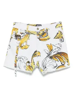 Versace Jeans Couture: Белые шорты 