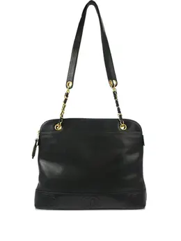 CHANEL Pre-Owned: Чёрная сумка 