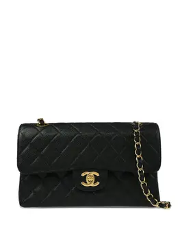 CHANEL Pre-Owned: Чёрная сумка 