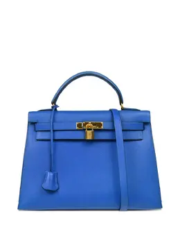 Hermès Pre-Owned: Голубая сумка 