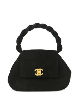 CHANEL Pre-Owned: Чёрная сумка 