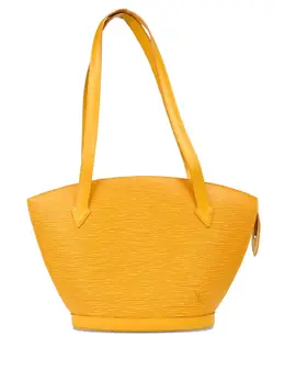 Louis Vuitton Pre-Owned: Жёлтая сумка-шоппер 